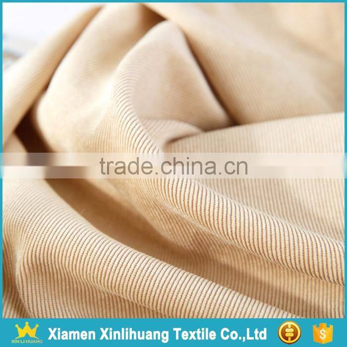 Excellent Quality 16 Wale Cotton Stretch Corduroy Fabric for Garment