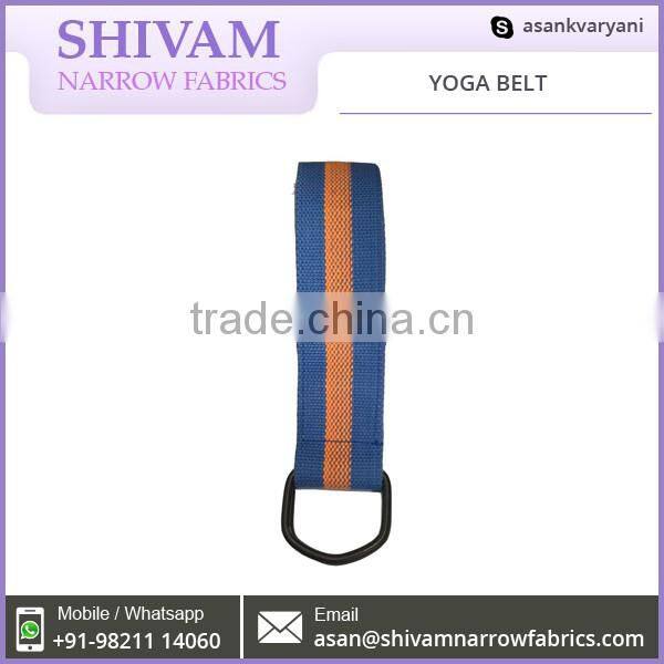 Durable High Quality Yoga Belt Will Help Ensure Correct Alignment