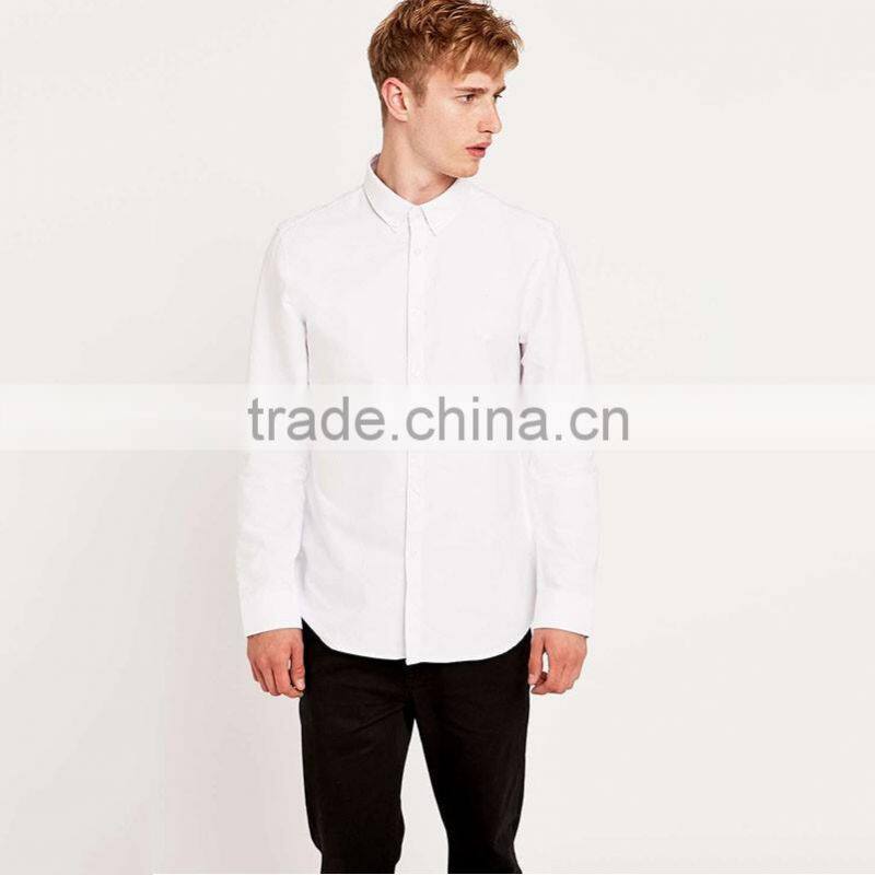 2016 High quality long sleeve linen cotton business designer mens casual slim fit shirts