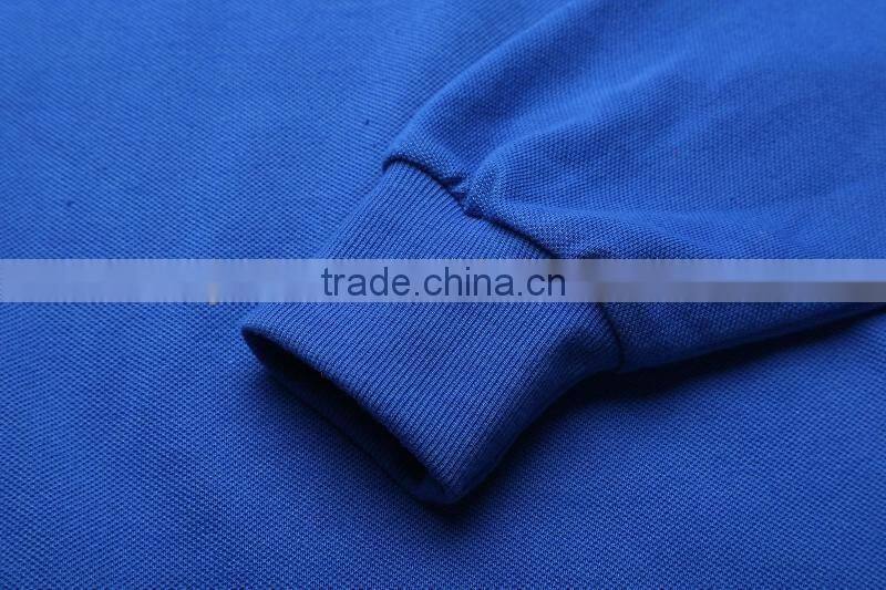 Custom design long sleeve polo shirt no brand