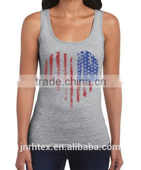 Alibaba china custom fancy screen printing sexi imag tank tops for girls
