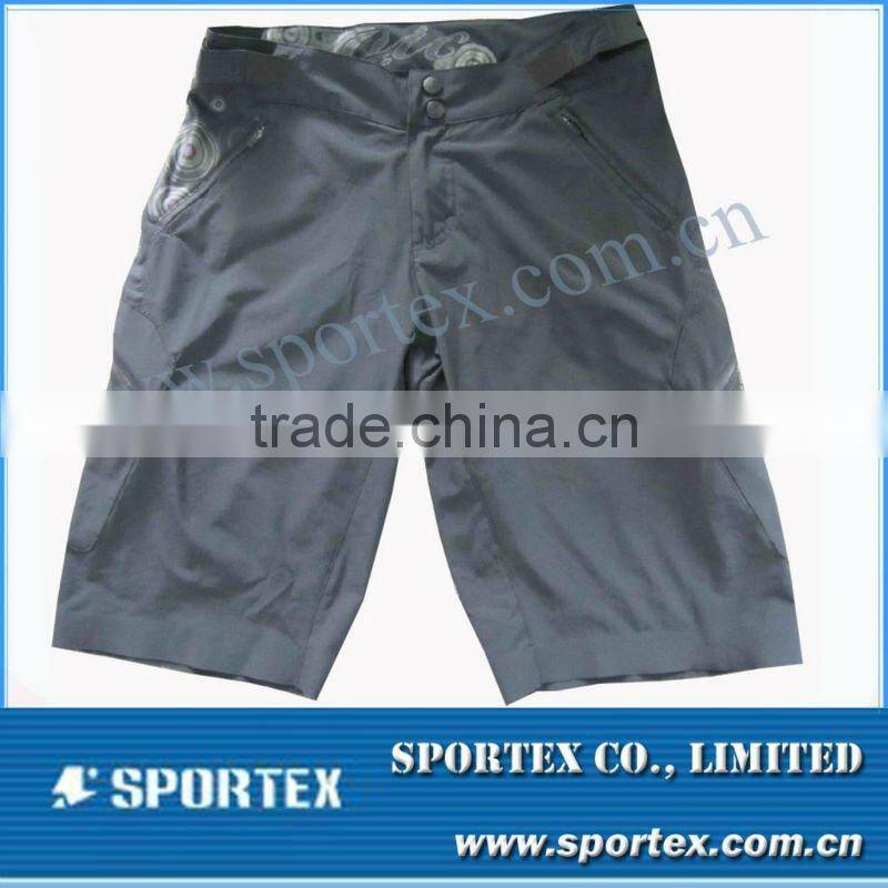 New style mens shy short with detachable inner short