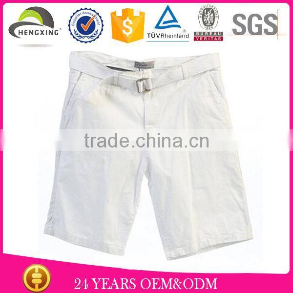 factory custom 100% cotton mens chino shorts