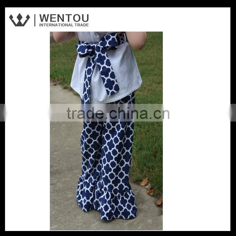 New Arrival Polka Dot Baby Girls Ruffle Pants