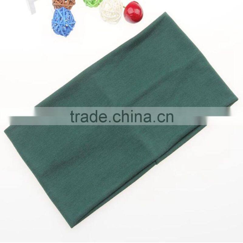 Candy Color Women Yoga Wide Elastic Towel Headband In Stock