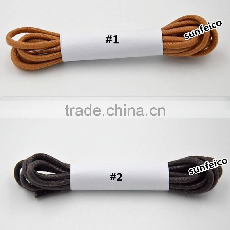 Sky Blue Custom Wax Boot Shoelaces~Waxed Shoelaces~Blue Dress Shoelaces~Cotton Round Shoelaces~Oxford Canvas Sneaker shoelaces