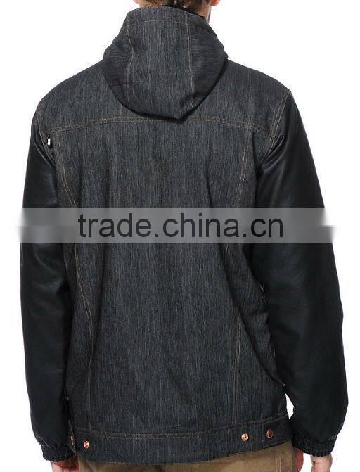 Custom Varsity Waterproof Snowboard Jacket For Men 2014