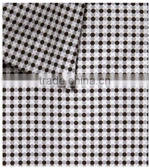 100% cotton spread collar shirt for men long sleeve shirt for men polka shirt for men