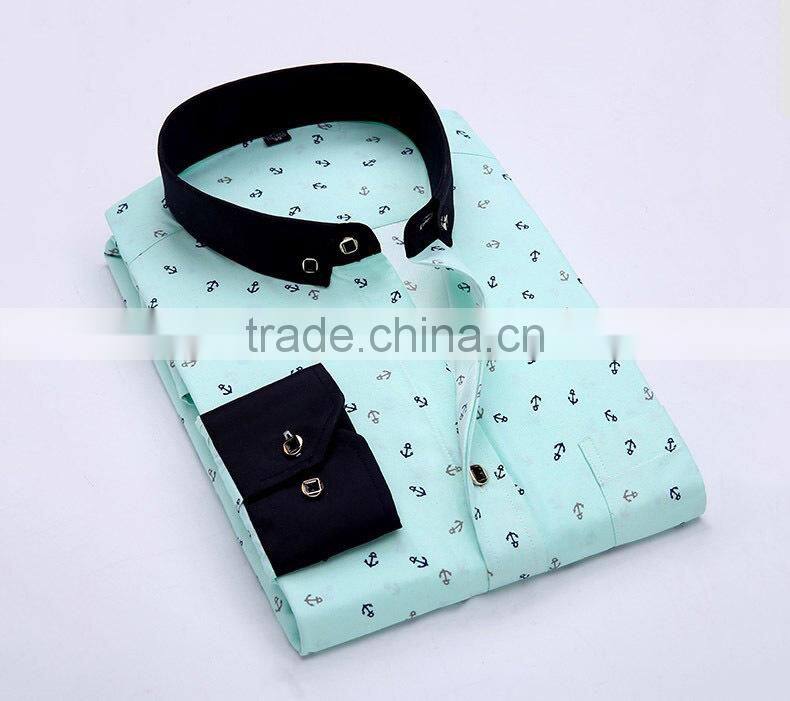 Alibaba supplier new style leisure digital floral print shirt for men