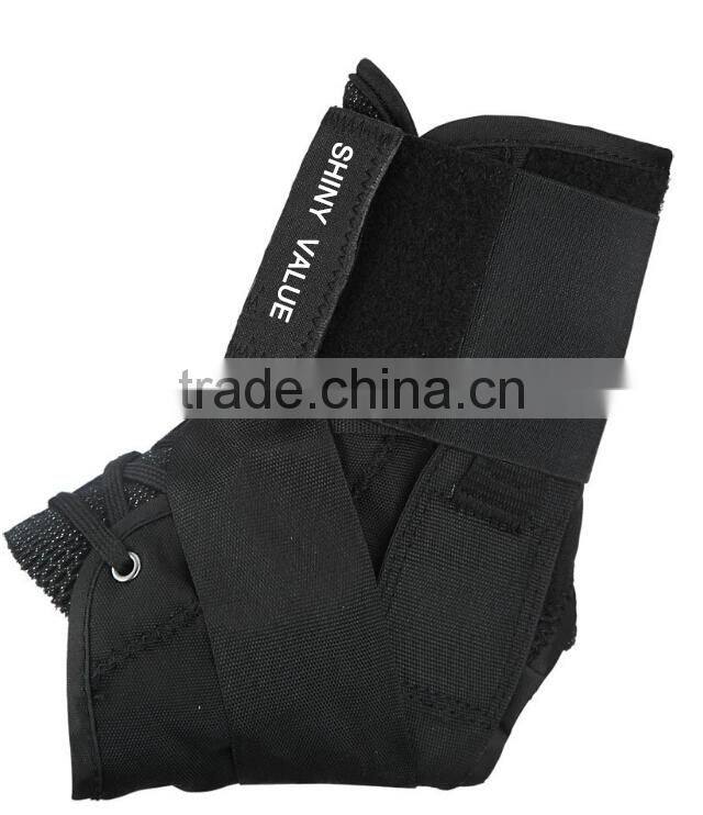 Ankle protection type high quality 3 sizes assorted adjustable polyester material ankle stabilizer