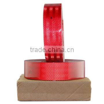 Factory price reflective adhesive warning tape roadway clear warning sticker for truck/vehicles