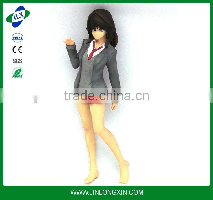 PVC plastic figure Japanese plastic sexy girls anime figures