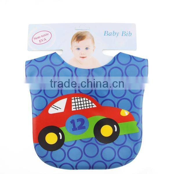 new design waterproof non-toxic EVA soft baby bibs
