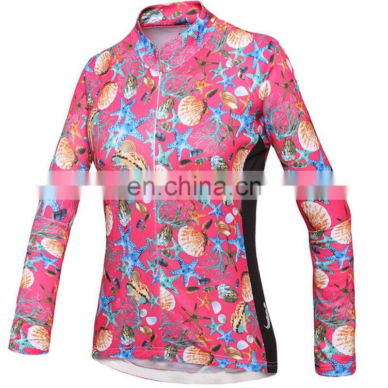 wholesale stylish fashionable sublimation cycling jersey