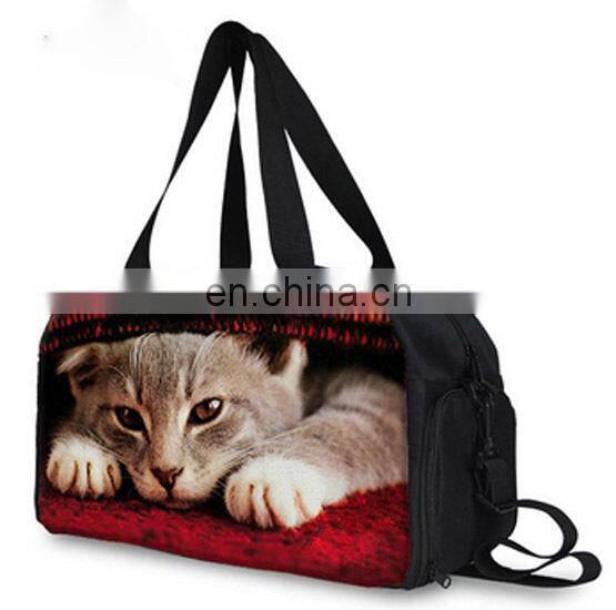 2015 popular trendy unique design outdoor leisure 3d travel bag