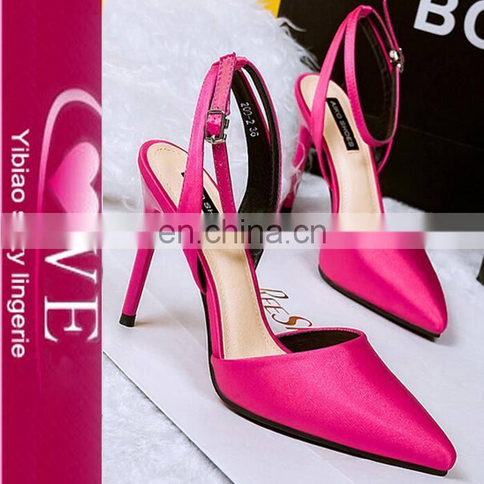 Fashion Ladies Girls Gigh Geel Sandals Pictures Summer Pencil High Heel Sandals