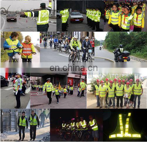 Wholesale 100 Polyester High Visibility Hi Viz Vest