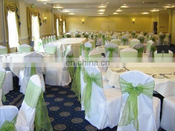 Wholesale Plain Burlap Wedding Chair Tie Backs