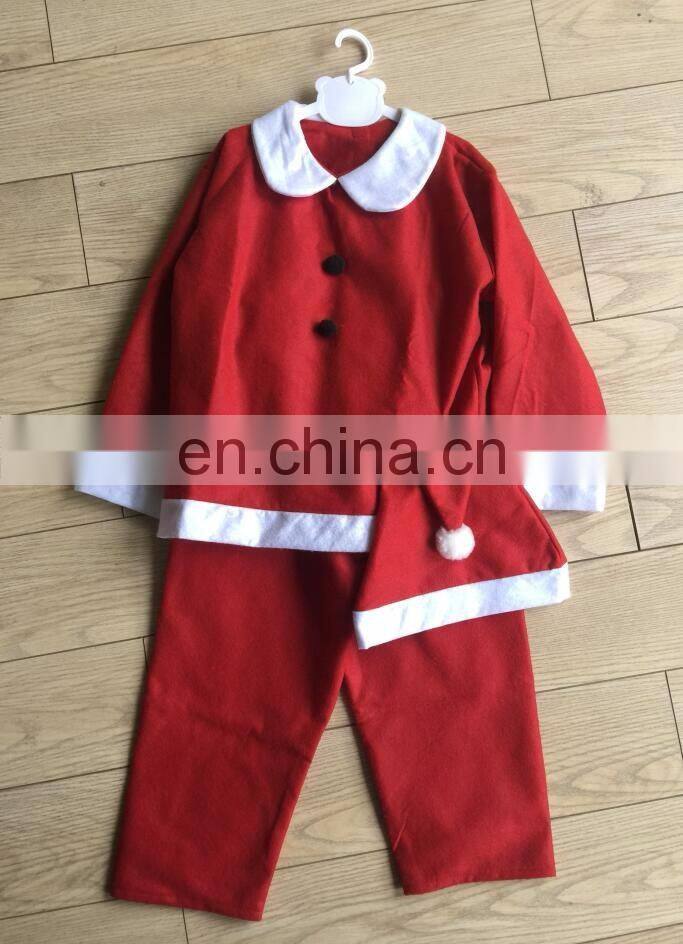 Cute Boy's Santa Cluas Suit Dress for Christmas Party