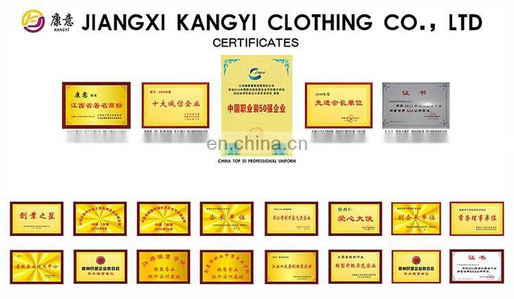 2017 Hot Sale Casual X Collar Female Office Uniform Designs from China