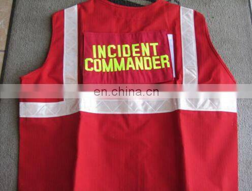 new design low price manufacture 120g polyester traffic safety vest /Reflective Safety vest