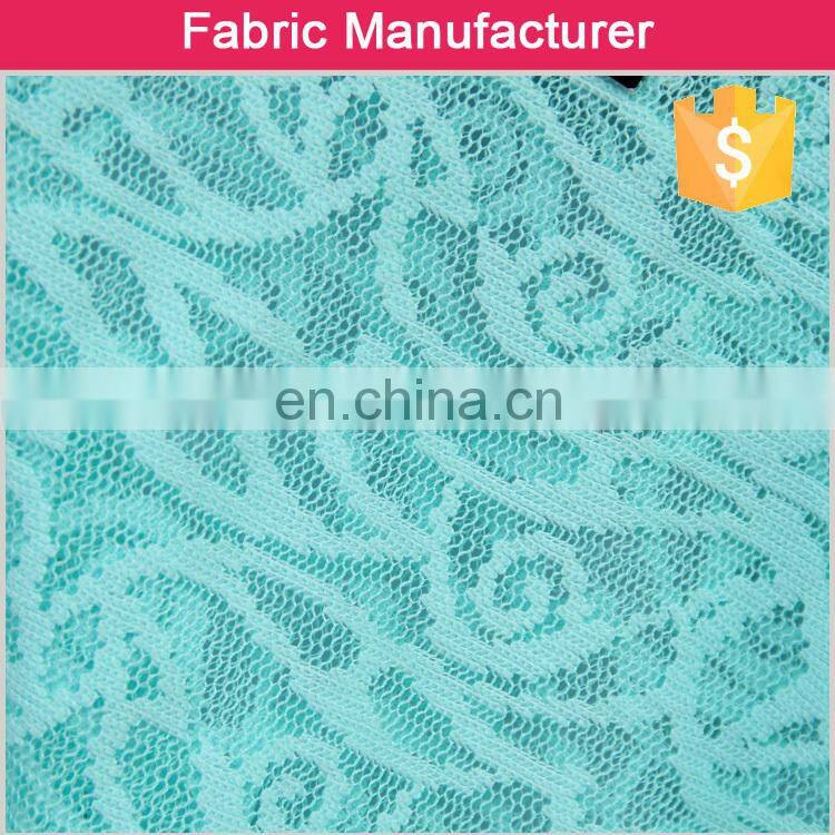 new designer ladies garment 92/8 polyester/spandex lace african lace fabrics for garment