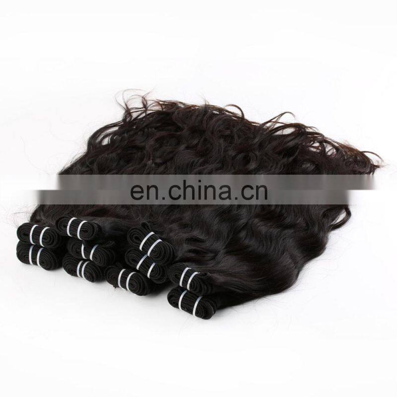 Wholesale Virgin Hair Natural Wave High Quality Raw Indian Hair hair bundle