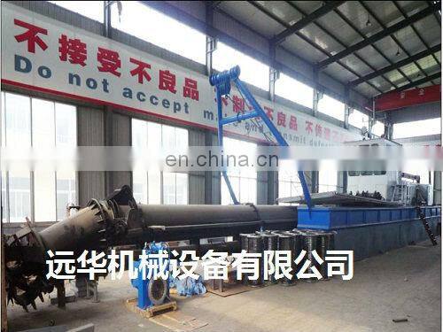150 cbm/h output sand dredging machine cutter suction dredge