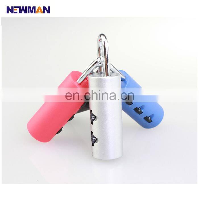NEWMAN CP8026 Heart Shape Password Combination Lock, Alloy Zinc Padlock