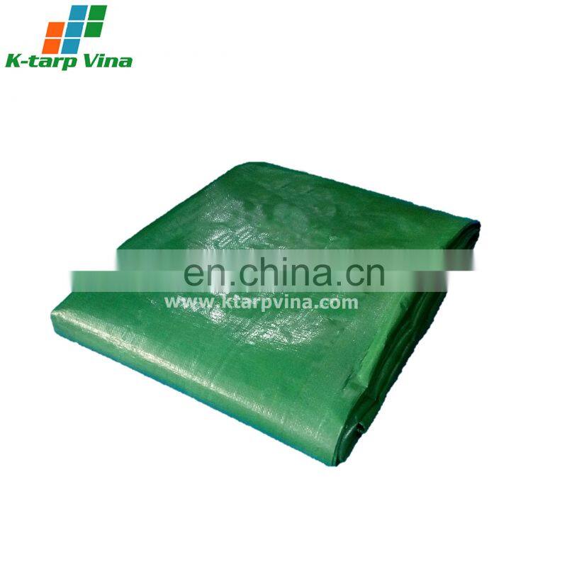 180 GSM # GREEN/DARK BLUE TARPAULIN # MEDIUM DUTY TARP
