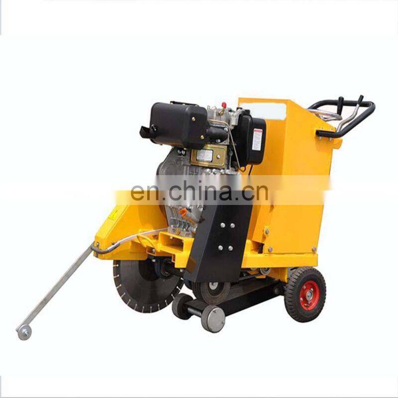 Hand push gasoline road cutting machine/ concrete pavement cutting machine