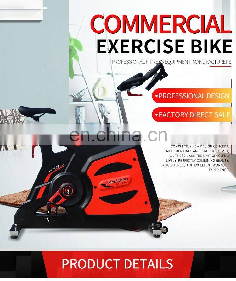 China factory price fitness equipment flywheel YW-E003 belt exercise bike