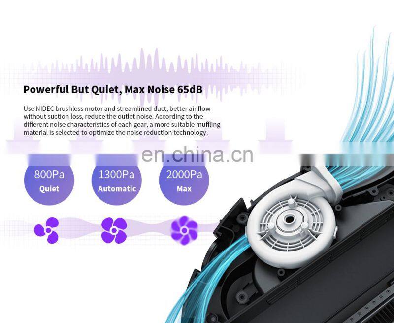 Global Version 360 S7 Home Aspirator Dust Collector 2000Pa Laser Navigation Ultra-Quiet Mooping & Sweeping Robot Vacuum Cleaner