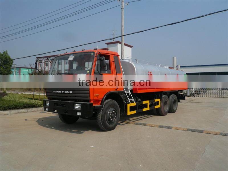 Dongfeng 6x4 water tender trucks for sale