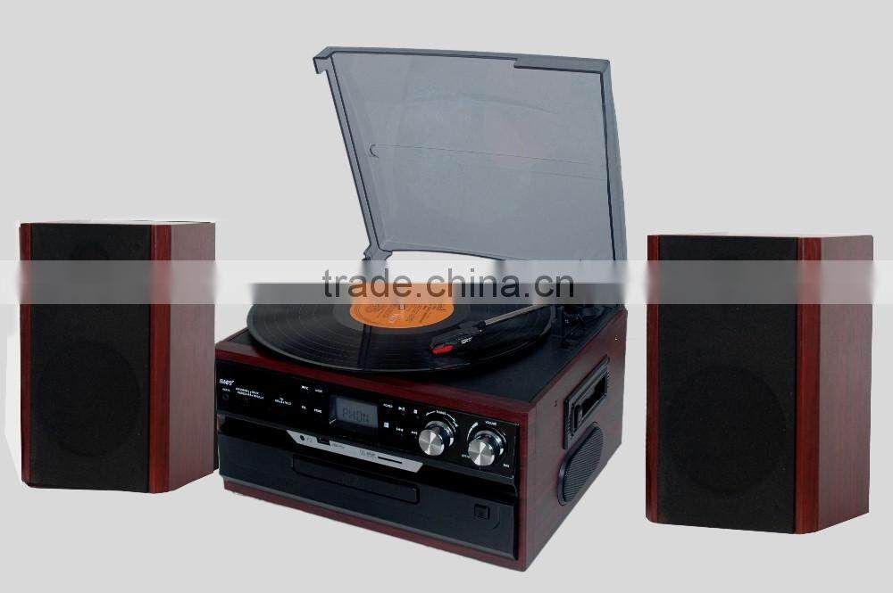 Vinyl music records player,Turntable player,Audio,Hi-Fi music center,Radio