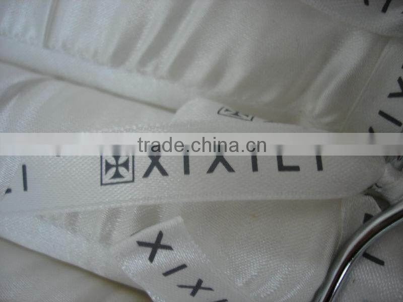 low price satin hanger offwhite color hanger