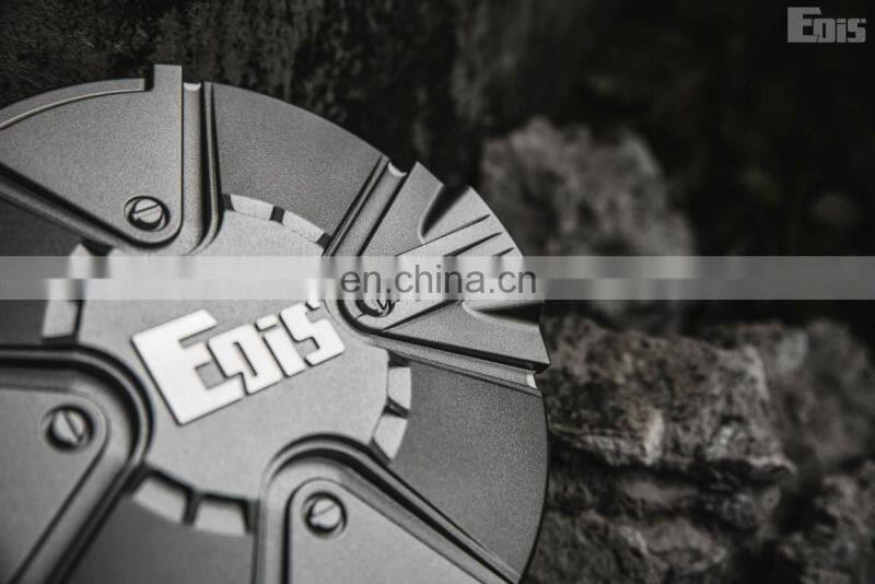 EOIS Aluminum Fuel Tank Gas Cover for F-150 raptor 2017-2021 tank cover 4x4 accessories