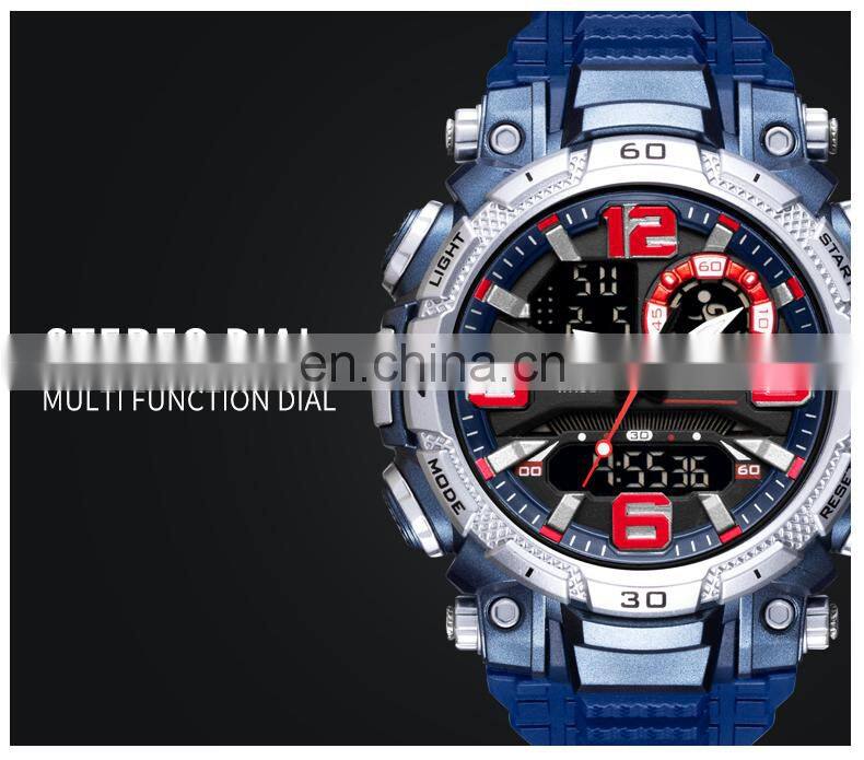 SMAEL1921 Quartz Watch Men Watch Waterproof Stopwatch LED Watches Male Clock Sport Men Digital Wristwatch