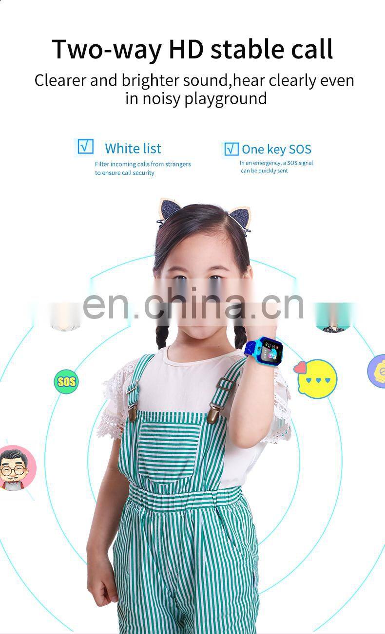 YQT Factory Jam Anak Child SOS Tracker Monitor Watch Kids Smartwatch Q12