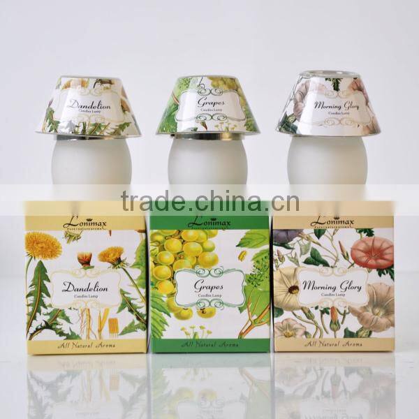 60g lamp shaped decorative scented candle home fragrance