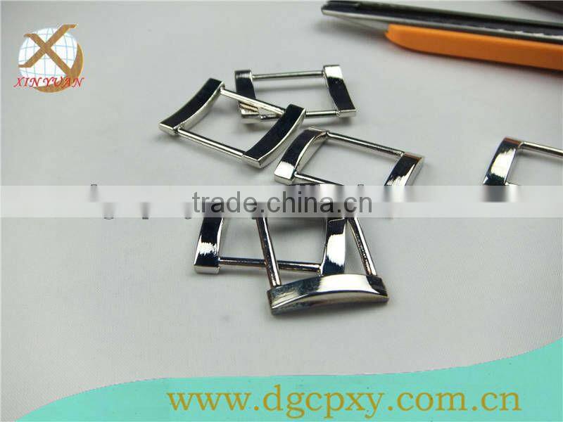fashion silver square buckle ring for bag straps