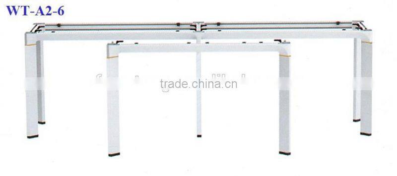 No.WT-A2-6 Office table frame power coated