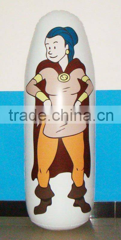 pvc inflatable animal bop bag/funny toy