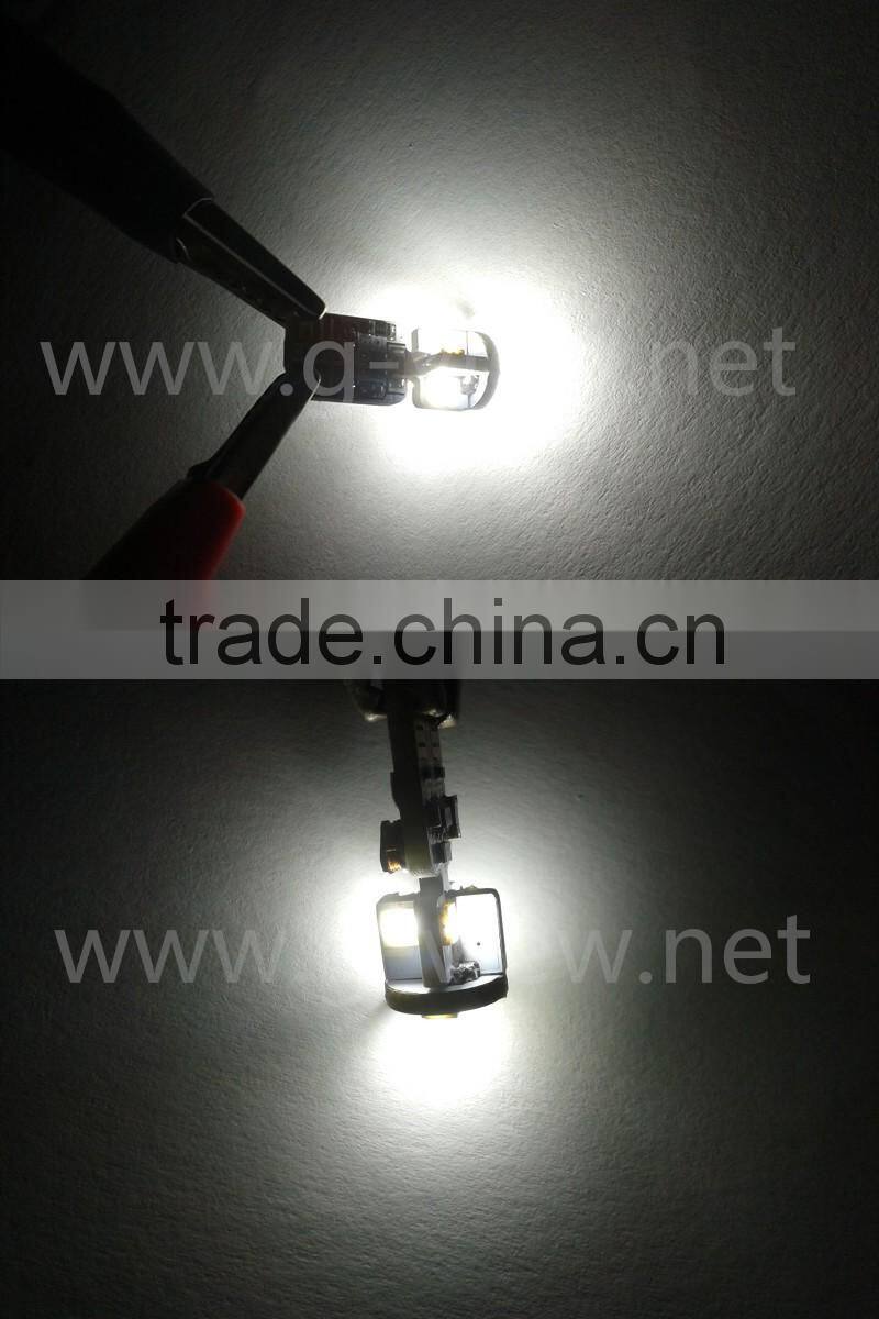 new arrival no error epistar 3030 24v car led light t10 6smd 3030 non polar
