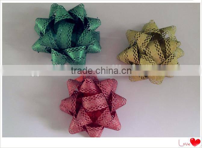 30 Inches Large Red Metallic Magnet Car Bow/Wedding Car Bow/Christmas Bow/Gift Bow