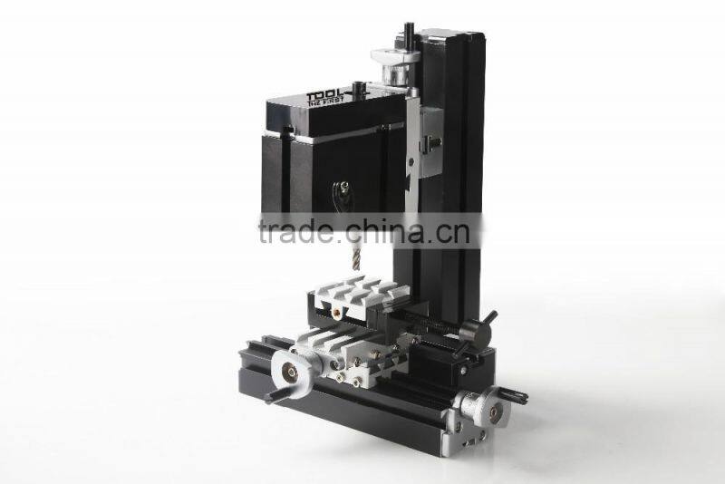 Powerful 60W Electroplated Mini Metal Milling Machine for DIY hobby woodworking