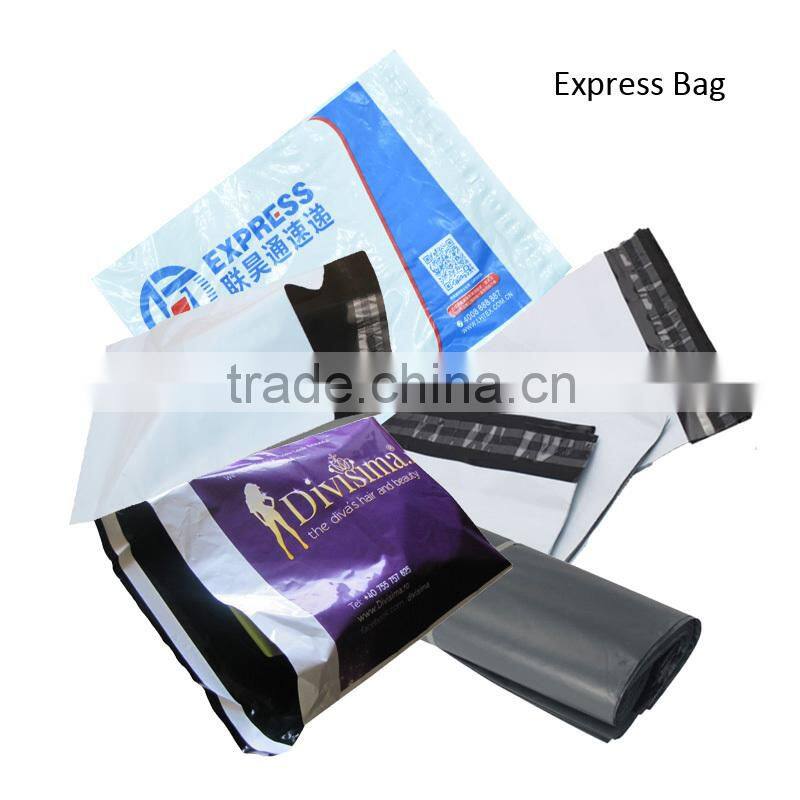 Plastic LDPE Shopping Bags White Printed Shopping Plastic Bags Customized Poly Bag for Shopping Plastic Bags