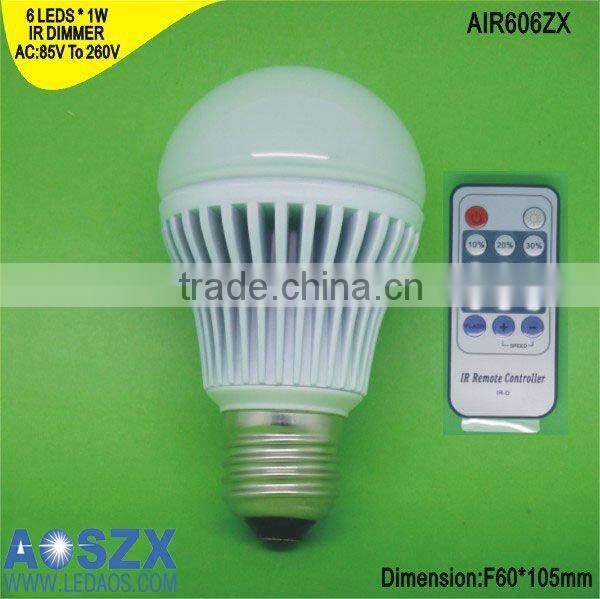15W IR Dimmable LED Bulb indoor energy saving lamp ushine light led