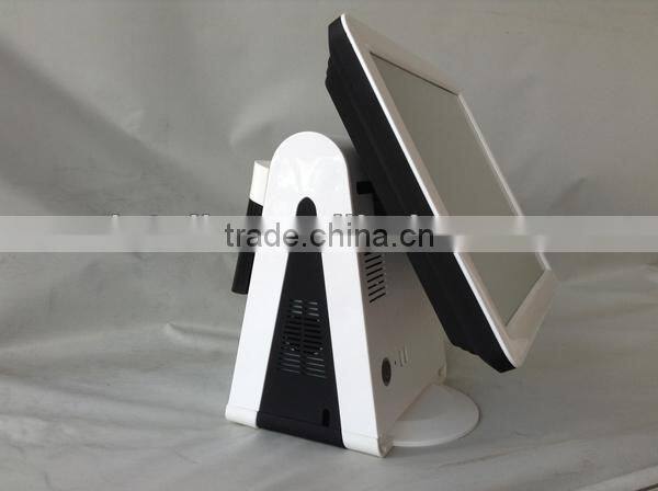 DTK-POS1533 OEM Accepted White Color15 Inch All In One POS System