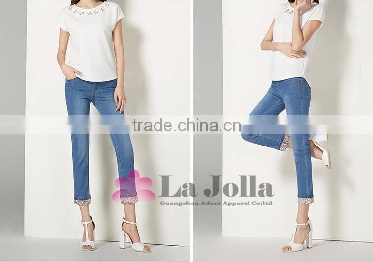 2016 Summer New Style Ladies Stem-pipe Pants 231J